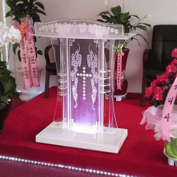수정아크릴 조명강대상
